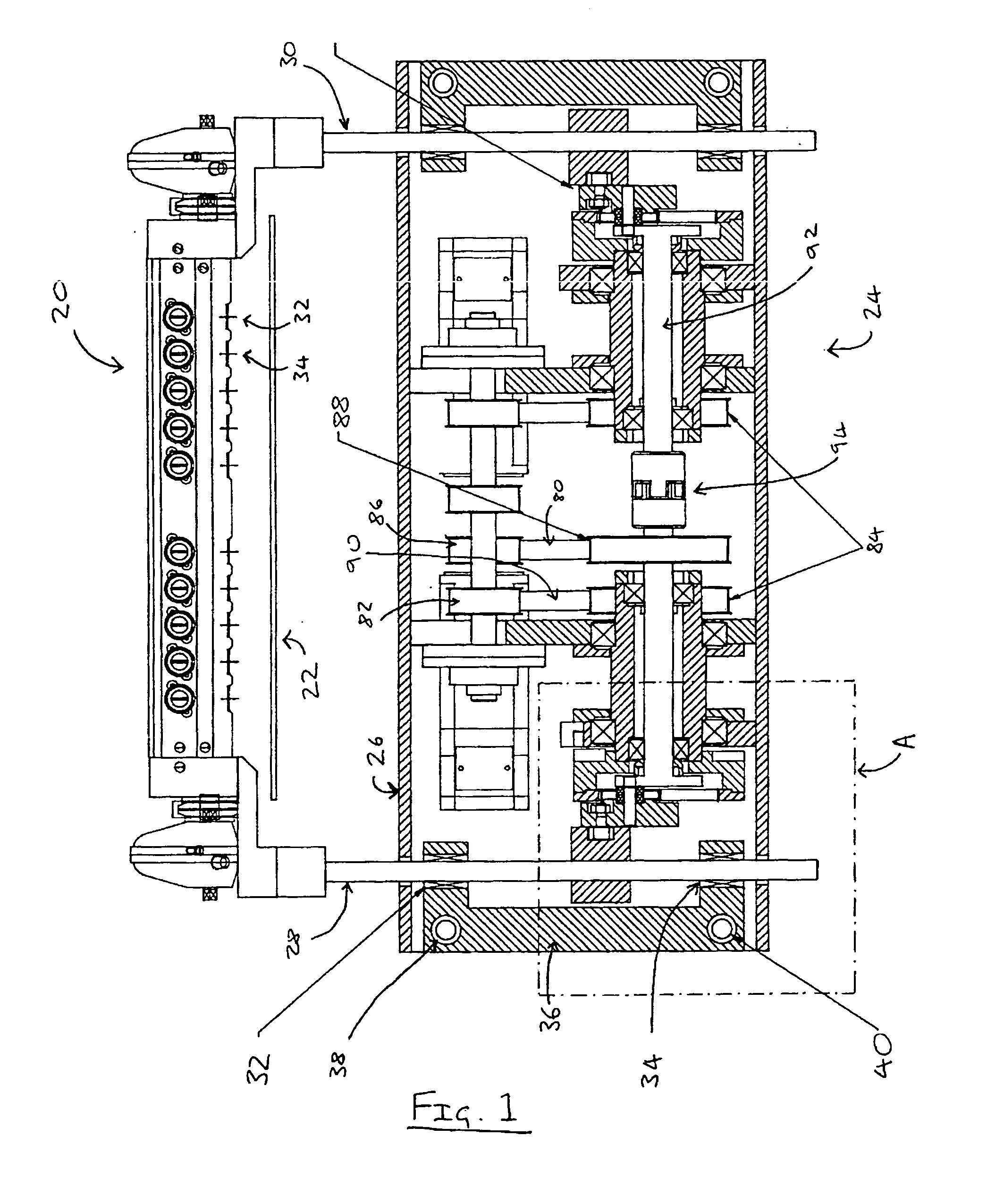 Movement output apparatus