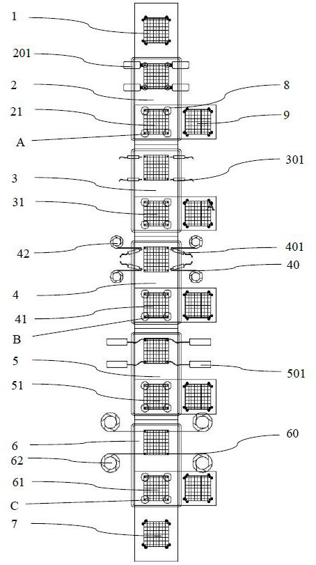 Nano-film heating plate and automatic production line process thereof