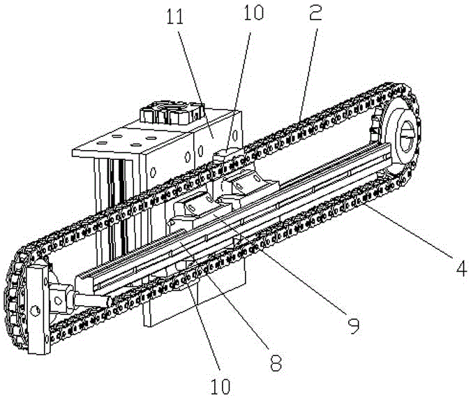 Mechanism capable of automatically tidying organ bag openings and working method of mechanism