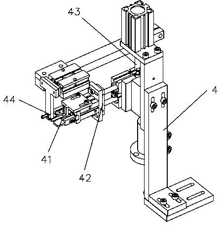 Halogen lamp foot-bending machine