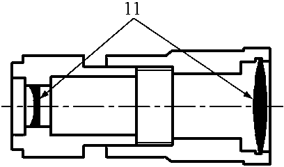 Device and method for welding optical fibre and end cap