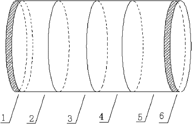 A laser crystal structure of an intracavity frequency-doubling laser