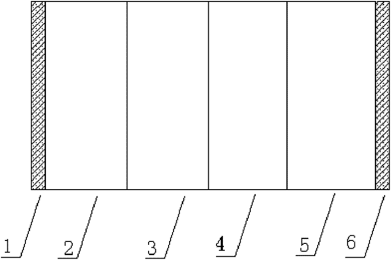 A laser crystal structure of an intracavity frequency-doubling laser