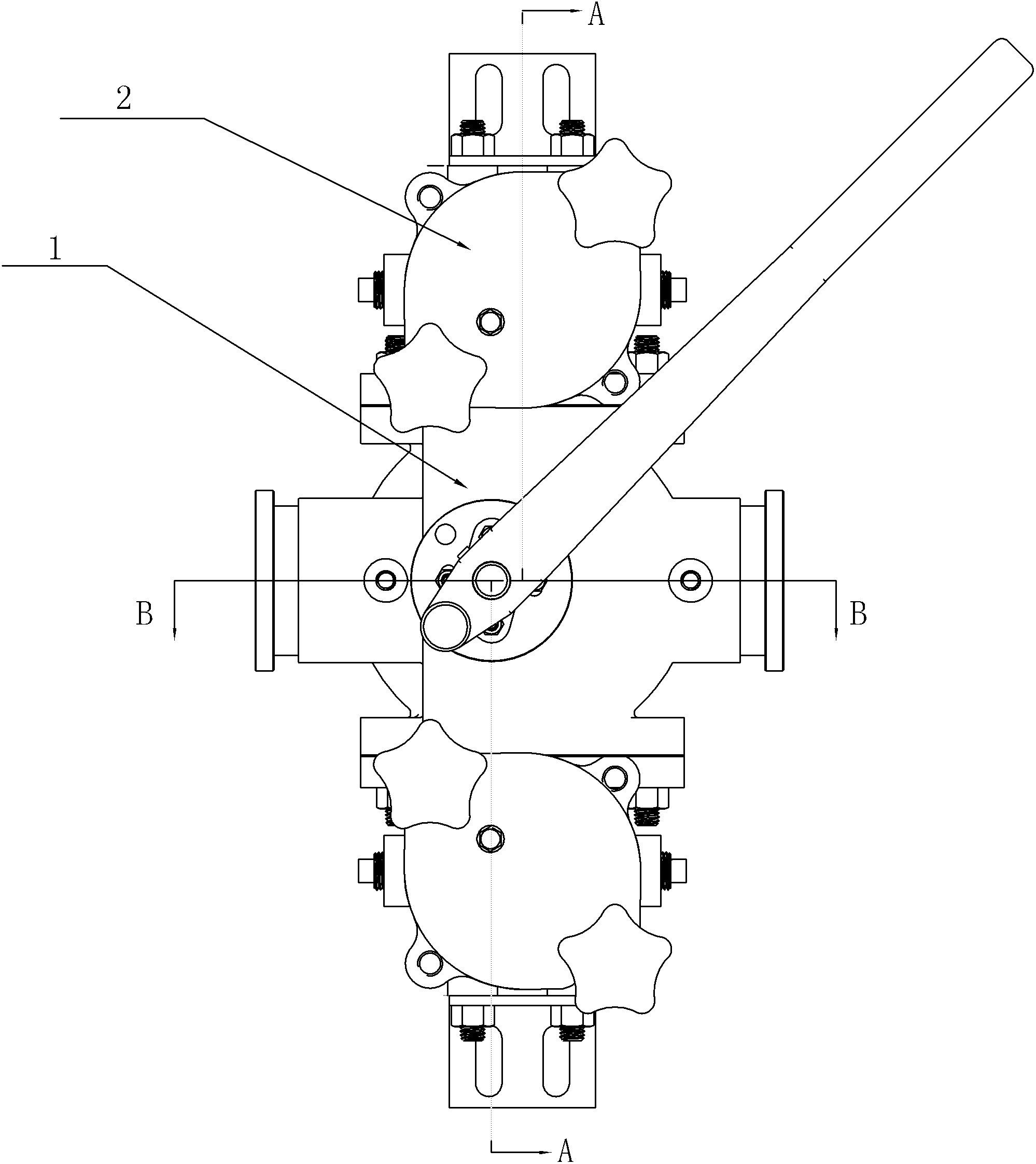 Multifunctional double-drum filter valve