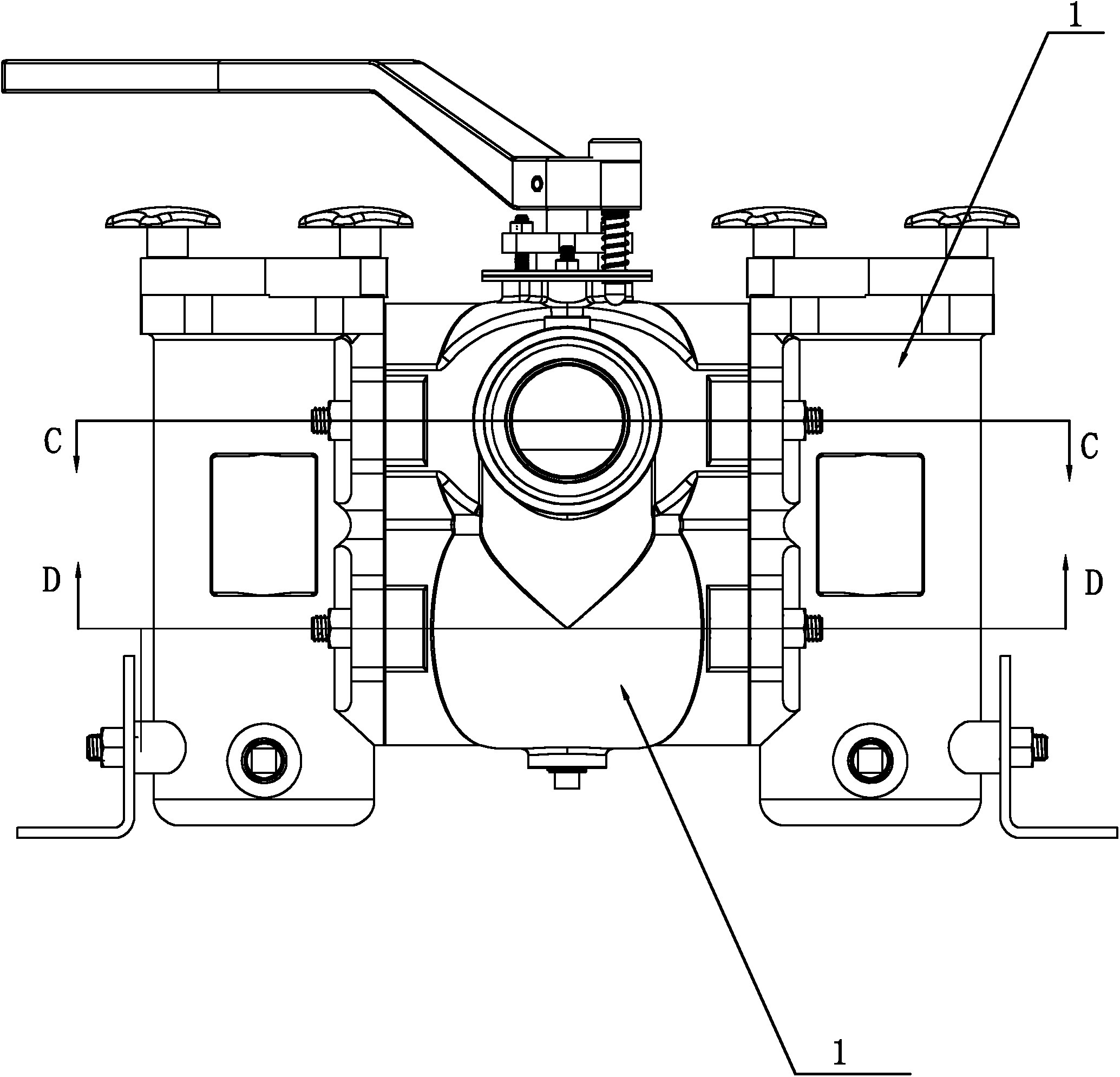 Multifunctional double-drum filter valve