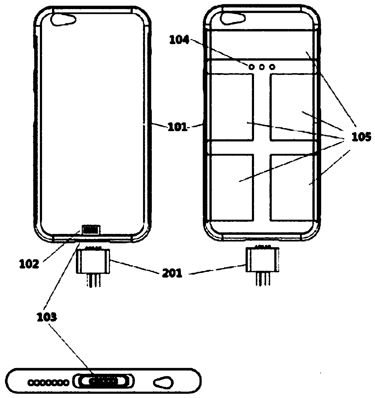 An intelligent terminal accessory system with expandable functions