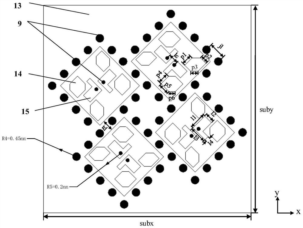 Millimeter wave low-profile broadband circularly-polarized slot-fed dipole array antenna