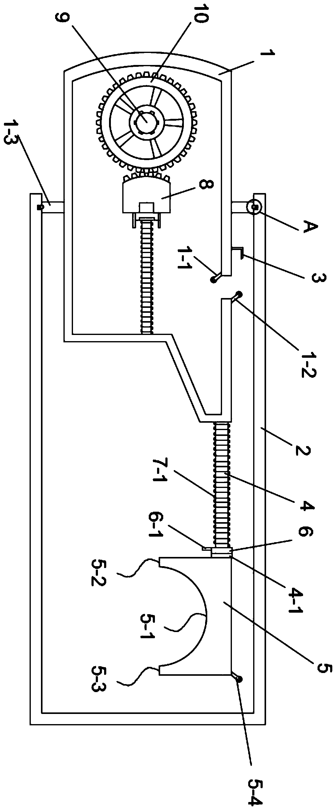 Dental floss device