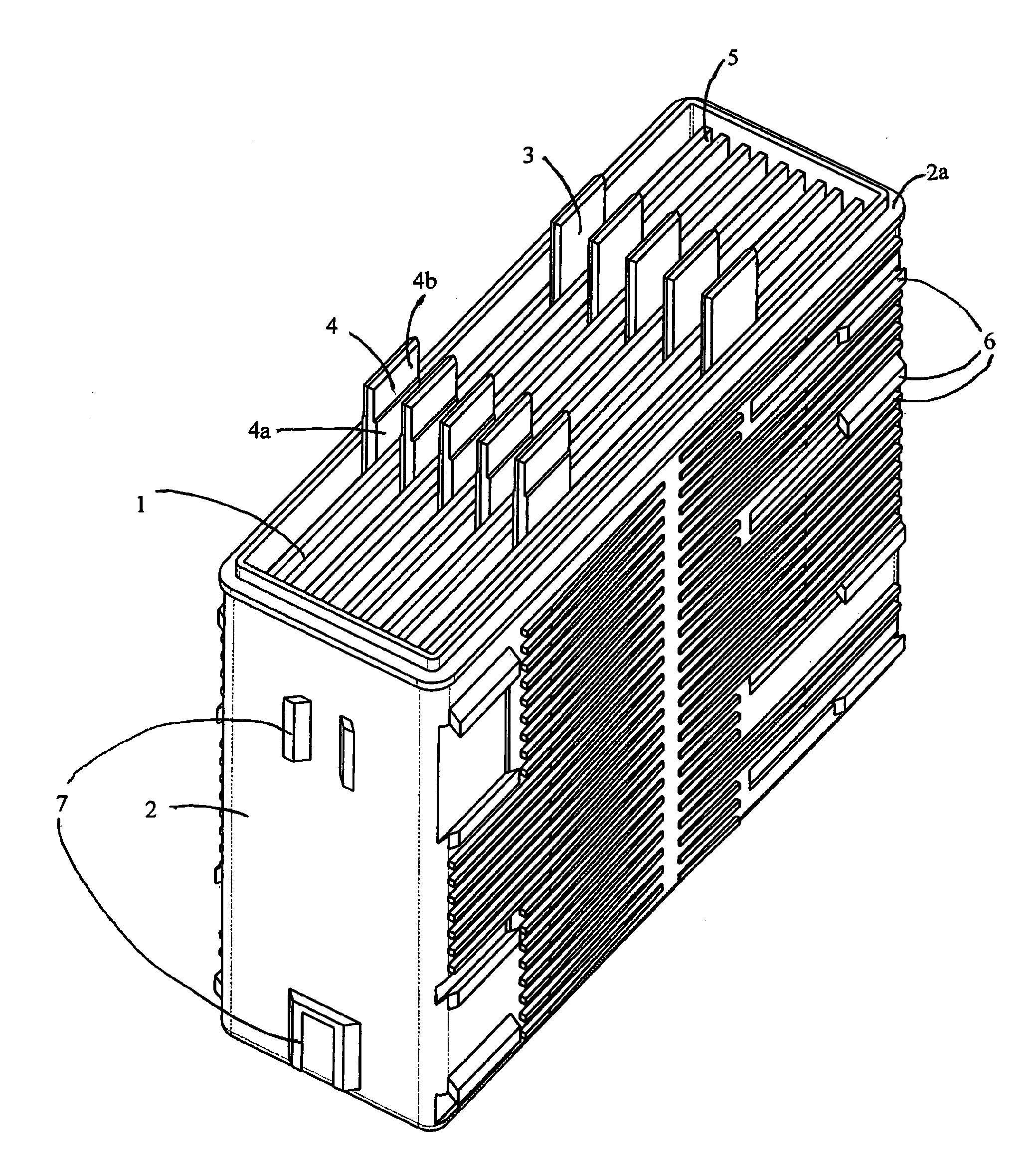 Battery and a Process for Making a Battery