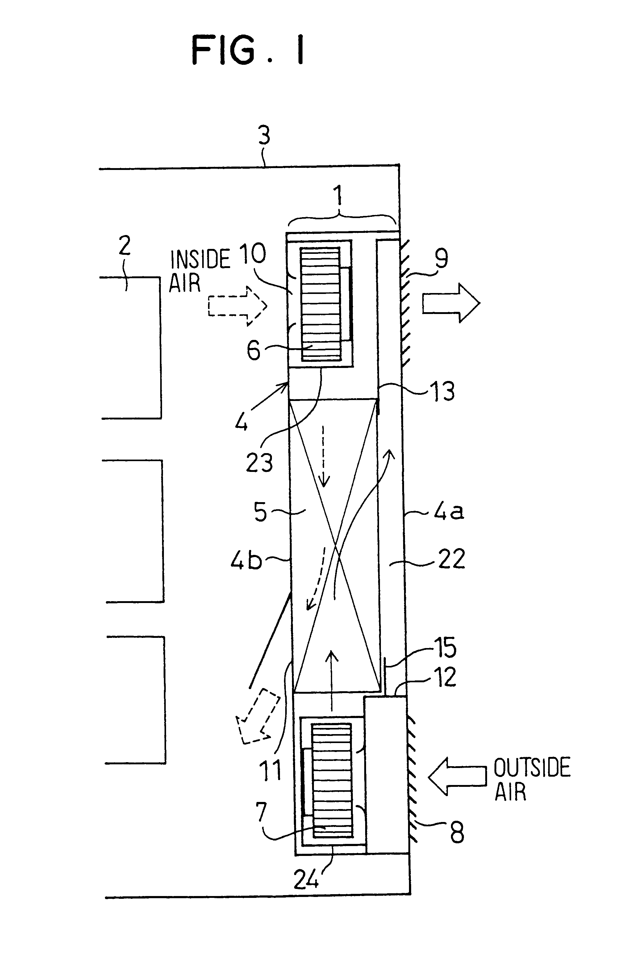 Cooling device with waterproof structure