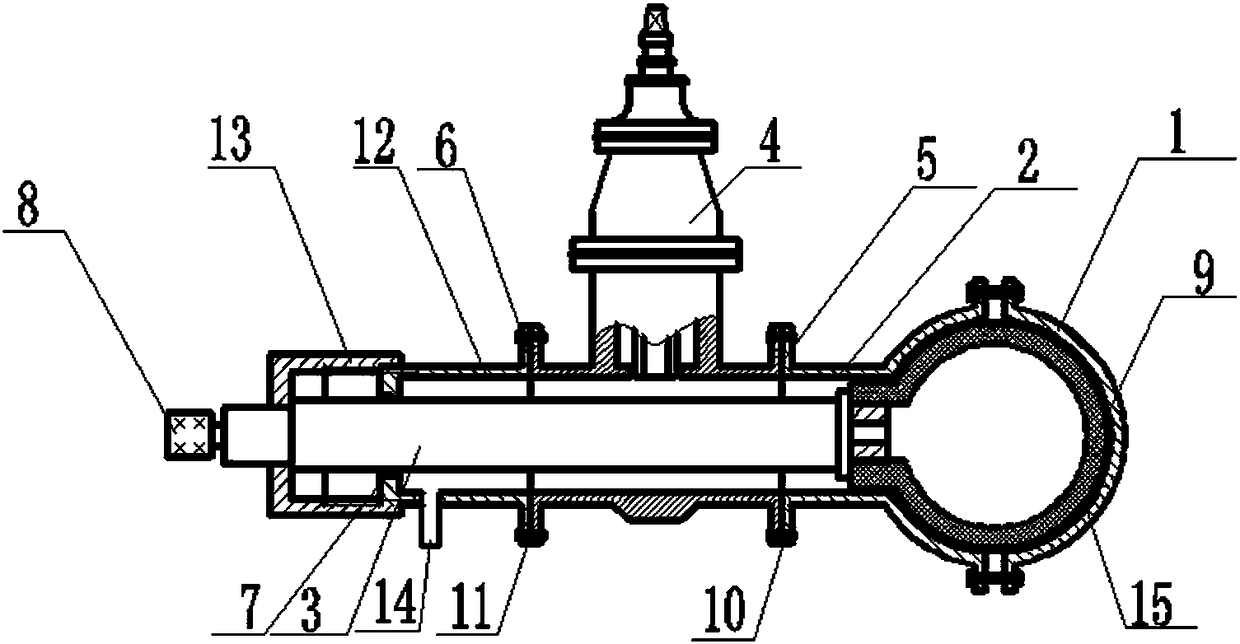 A non-stop water construction method for installation and maintenance of water supply pipelines