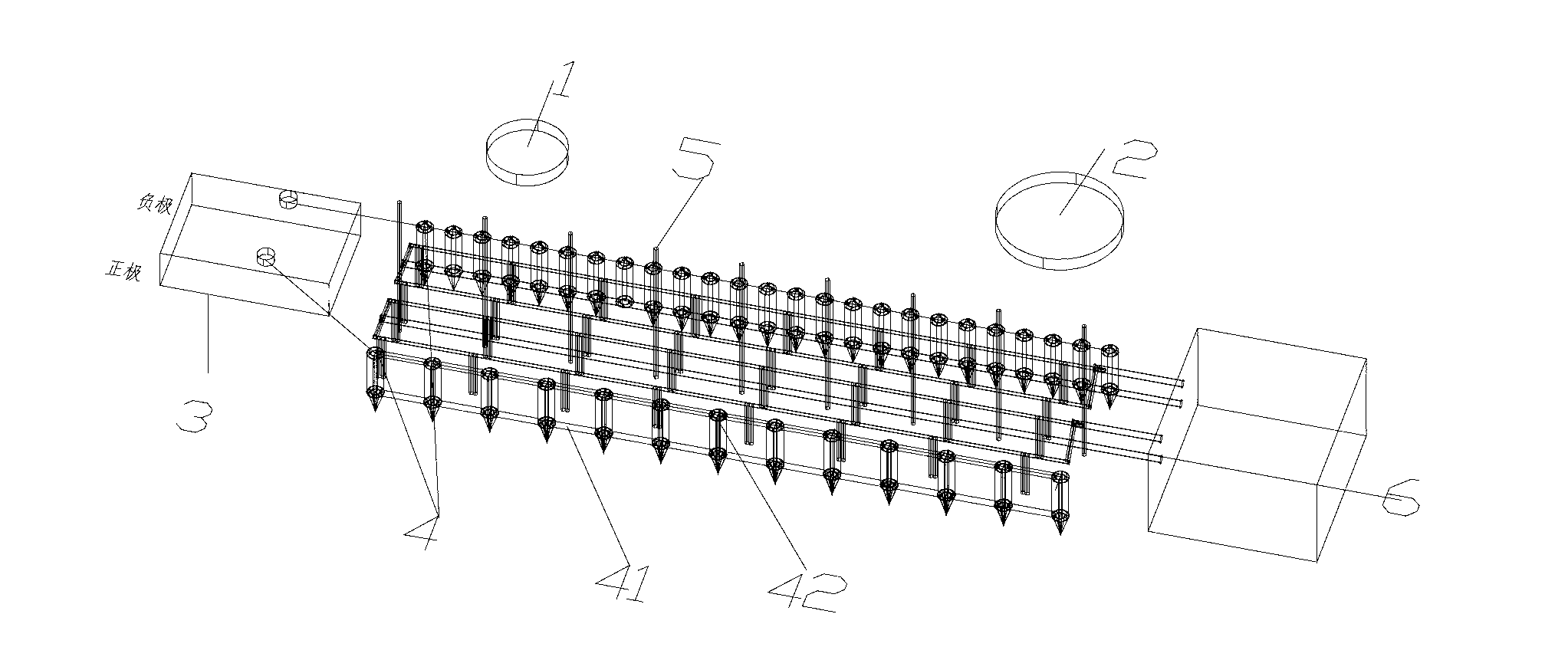 Apparatus and method for stabilizing clay by microbiological-electroosmosis processes