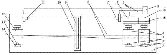 Automatic chicken excrement removing device