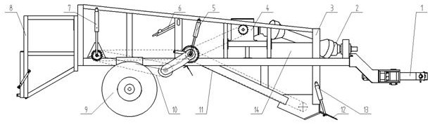 Adjustable potato harvester