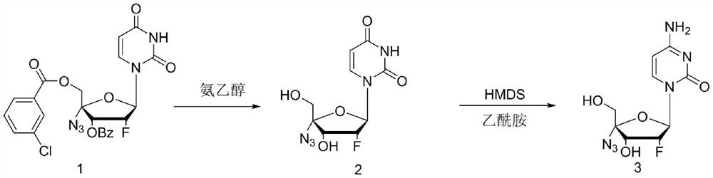 Process method for synthesizing Alzvudine