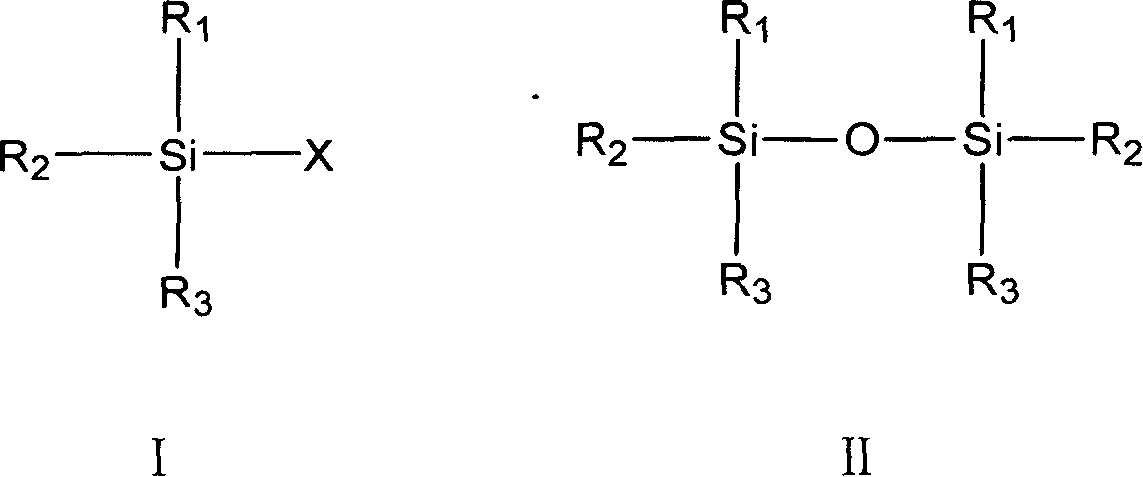 Branched benzene siliconic oil