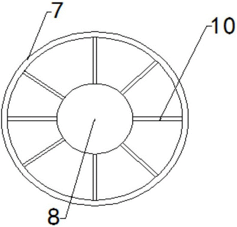 Saturated steam catalytic burner used for cement decomposition furnace