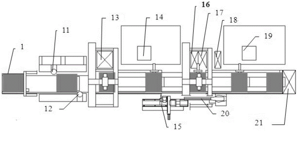 Dismantling and classifying system of waste liquid crystal display