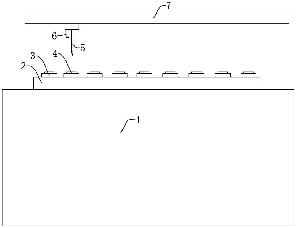 A flying shooting method, system, and chip bonding method and system