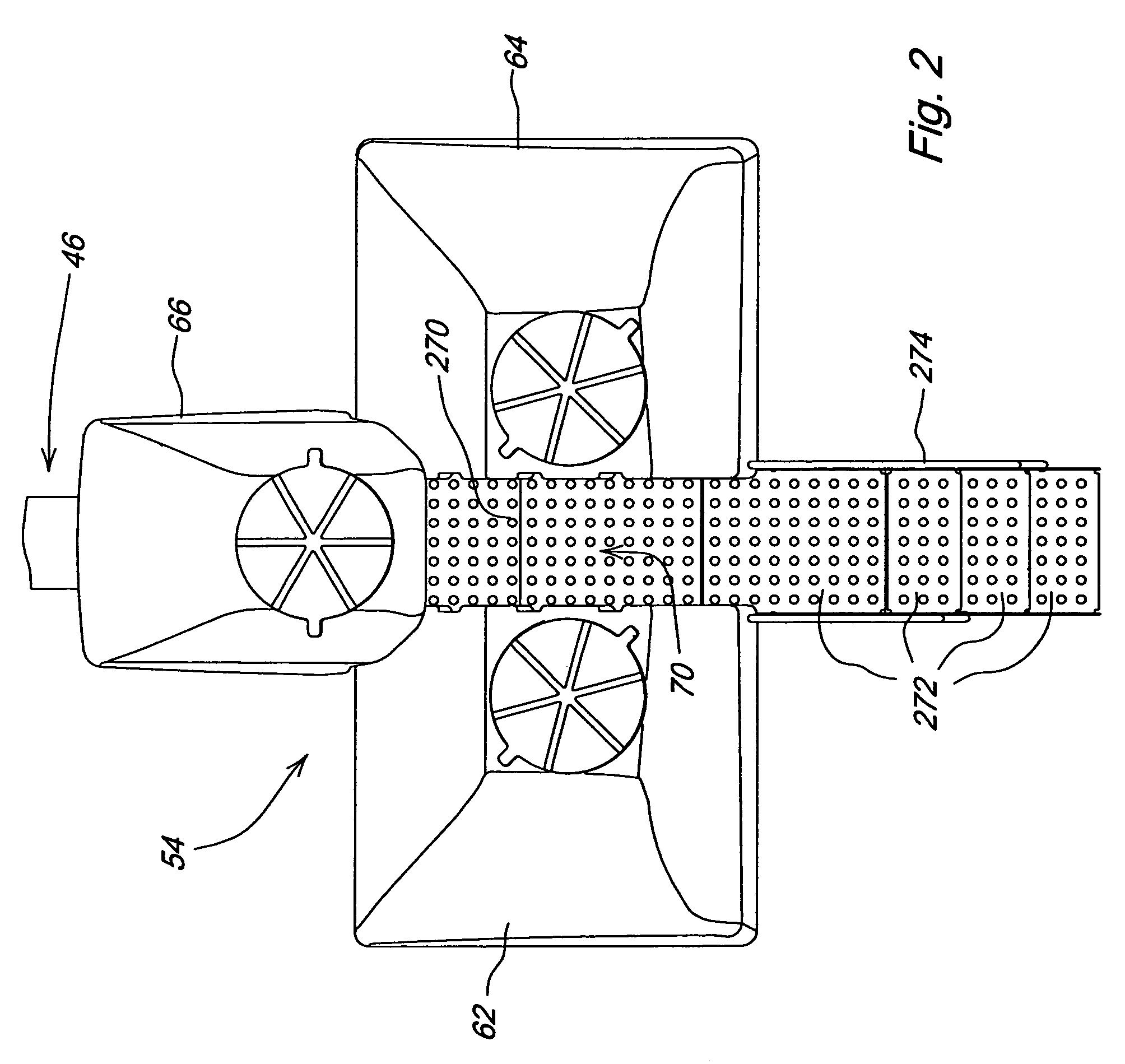 Seed hopper and routing structure for varying material delivery to row units