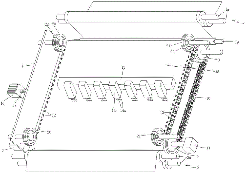 Cloth feeding mechanism of embroidery machine