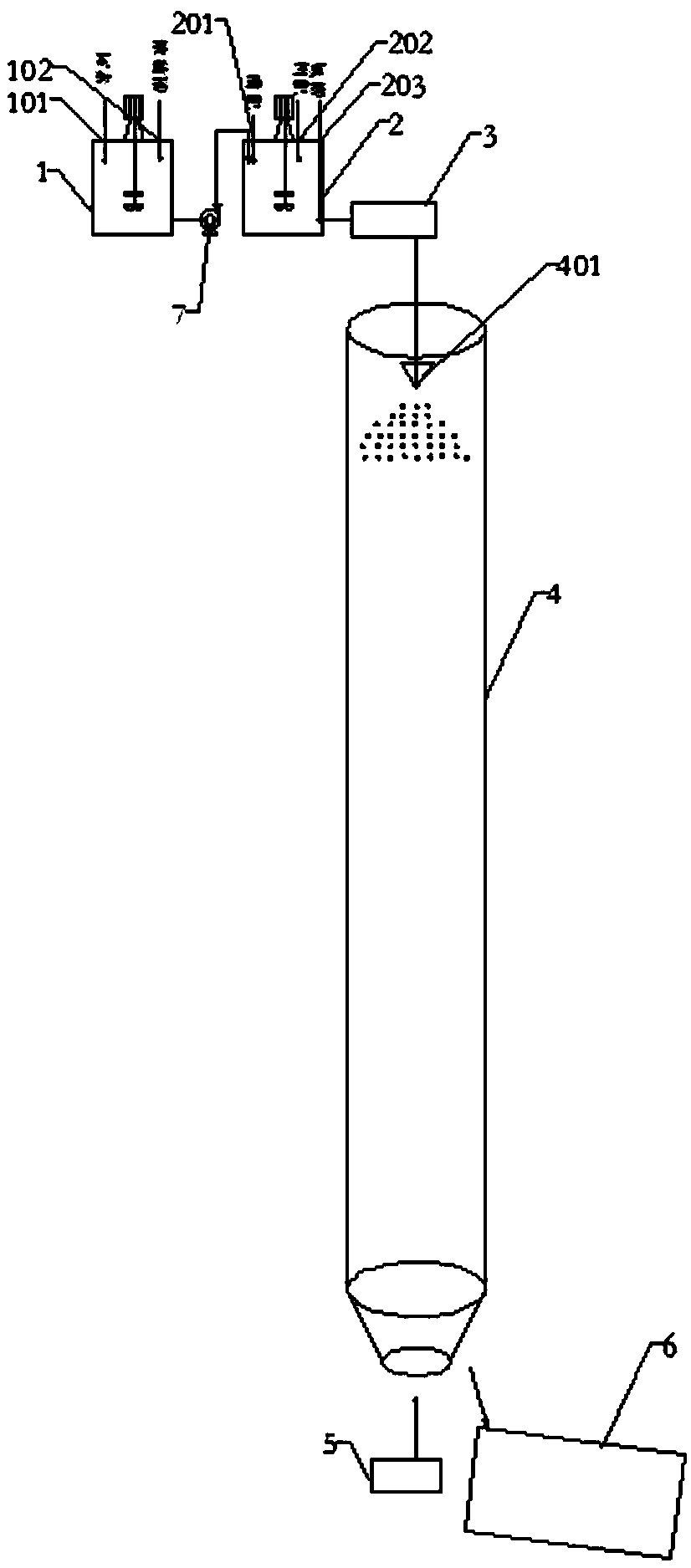 Method for producing compound fertilizer through high-tower granulating, system and compound fertilizer