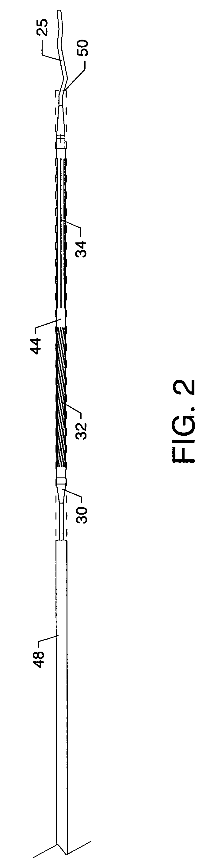 Inferior vena cava filter on guidewire