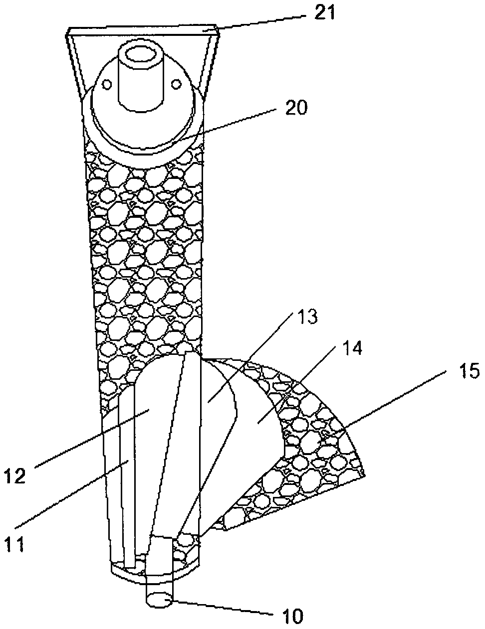 Preparation method of water purification fiber filtering core material with broad-spectrum adsorption performance and water purification filtering core