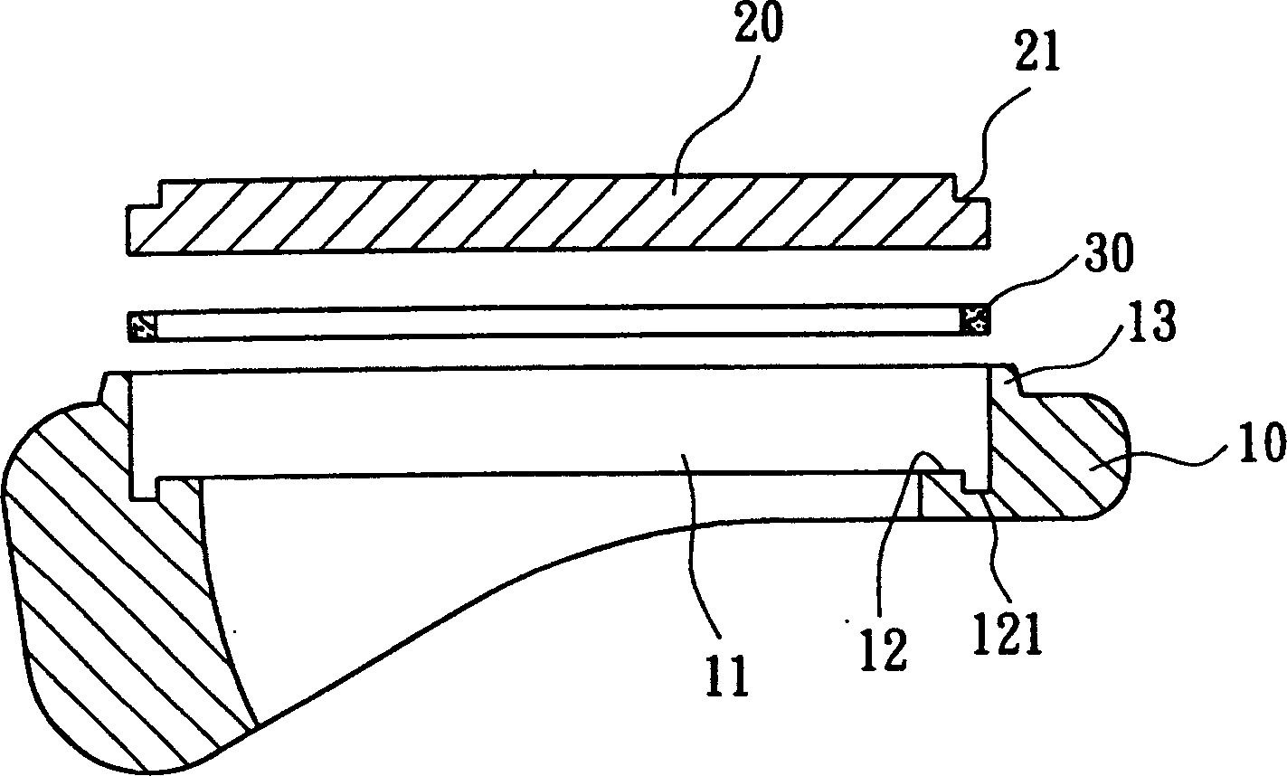 Golf ball rod head with a top brace driving panel backing ring