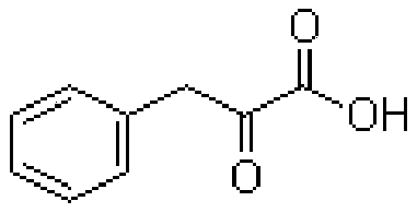 Method for efficiently producing phenylpyruvic acid