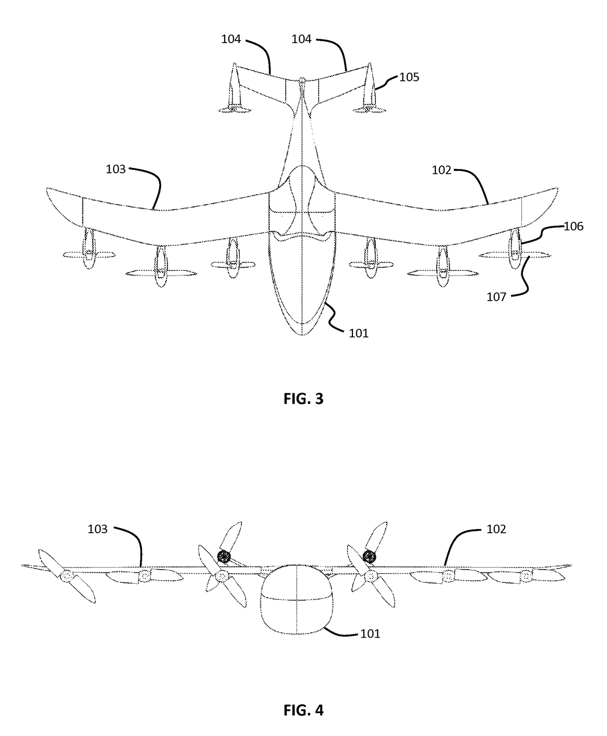 Aerodynamically efficient lightweight vertical take-off and landing aircraft with pivoting rotors and stowing rotor blades