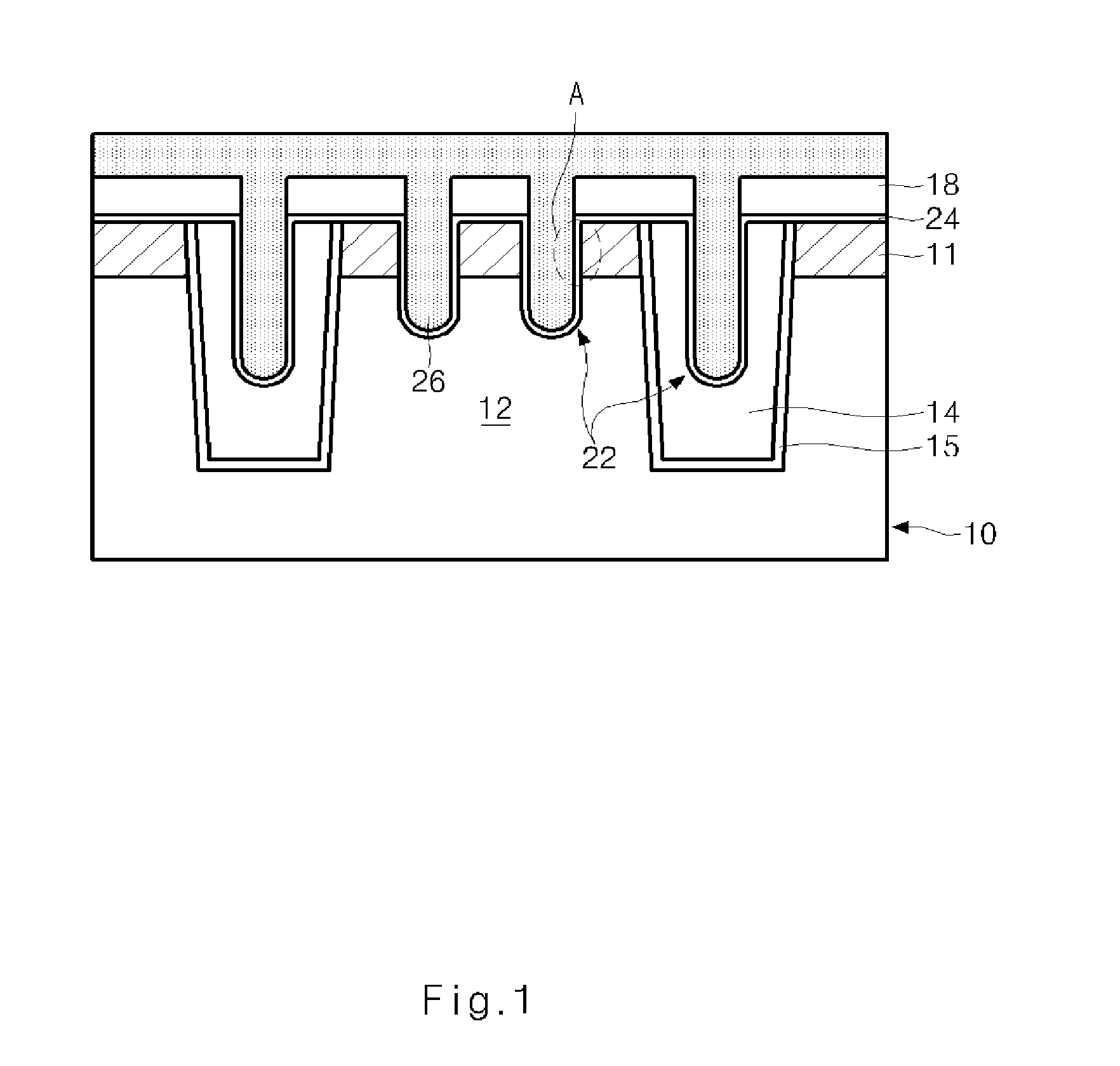 Transistor of semiconductor device and method for manufacturing the same