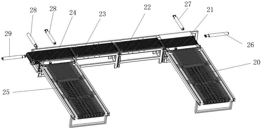 Omnidirectional cleaning production line and cleaning method