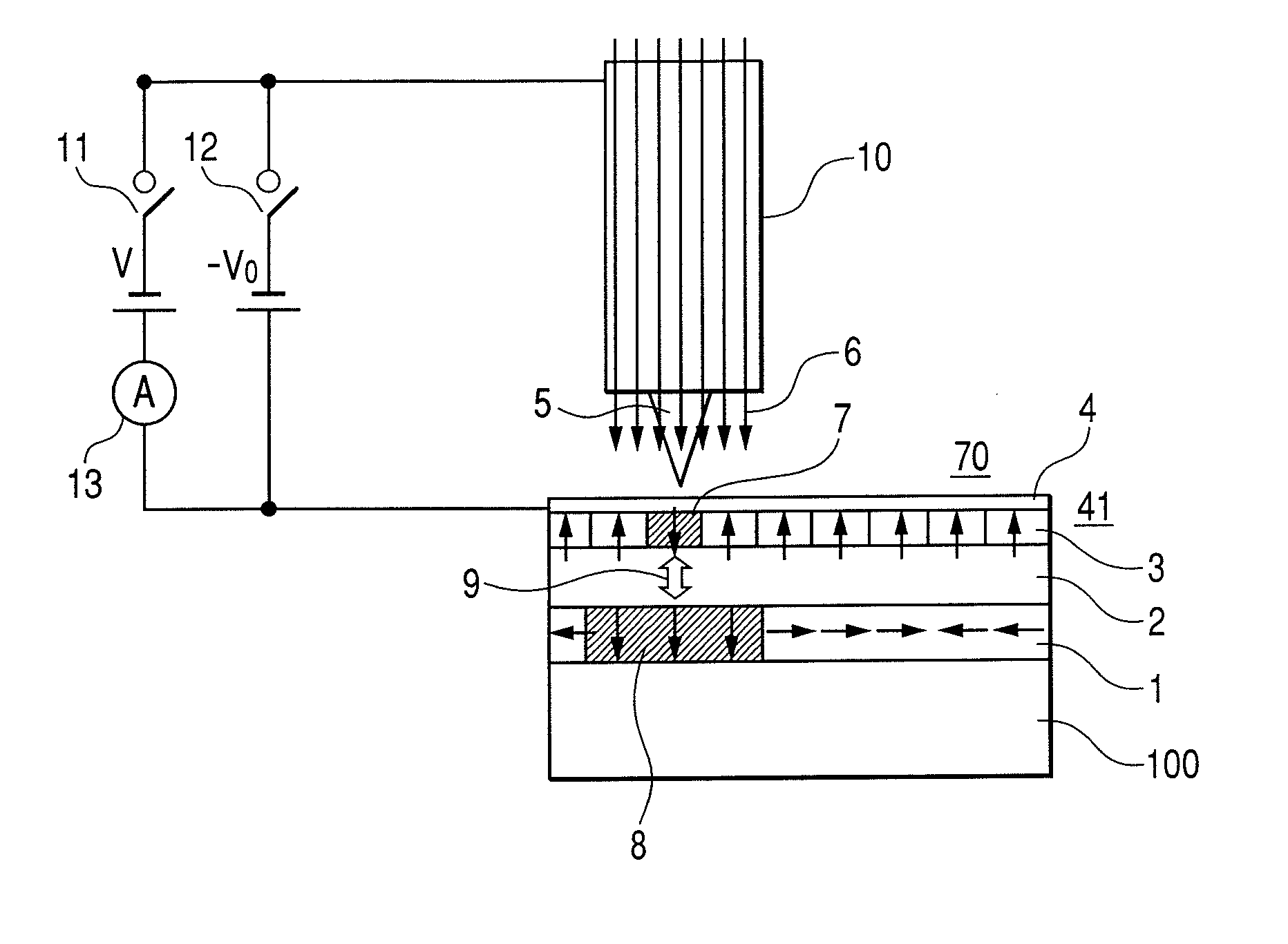 Electric Field Applying Magnetic Recording Method and Magnetic Recording System