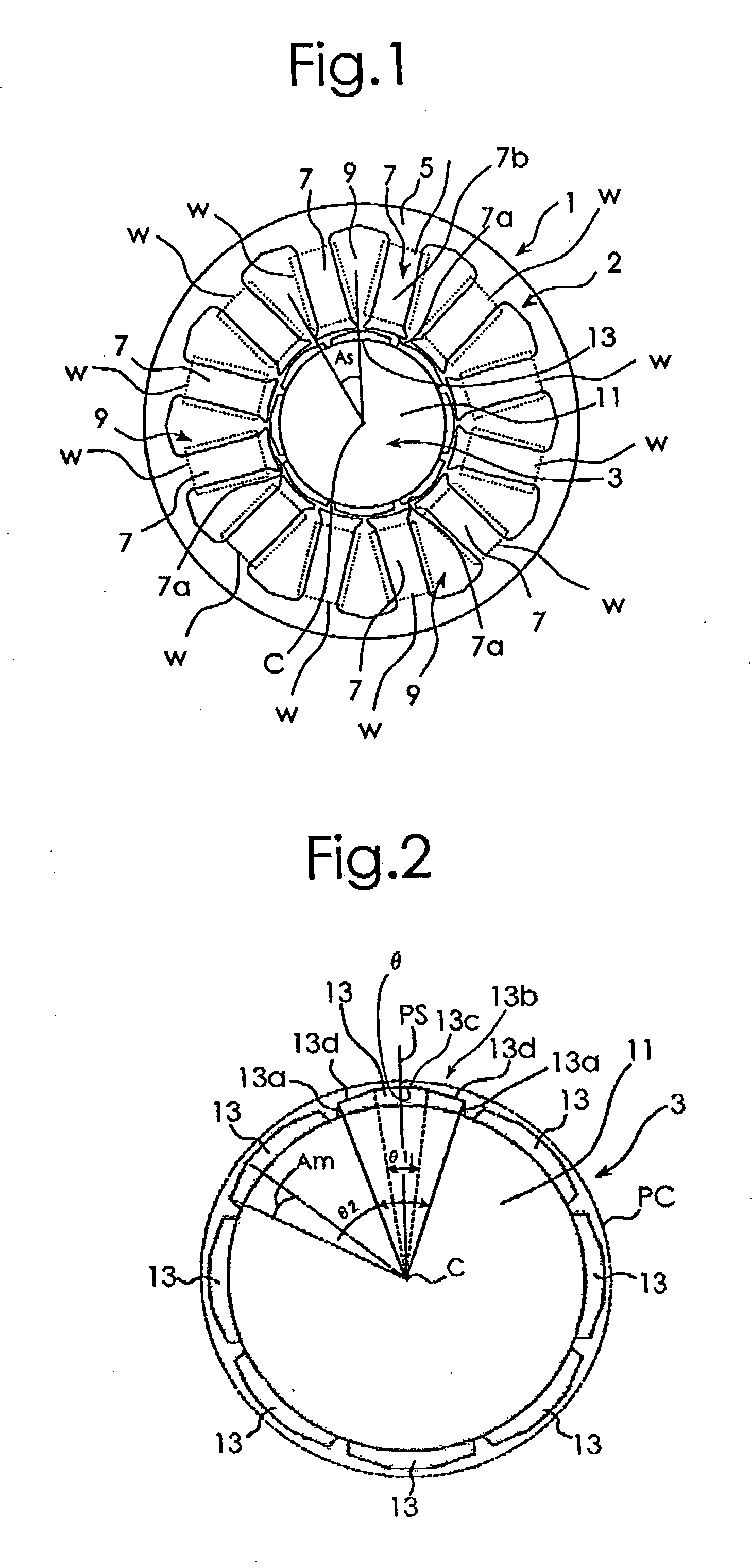 Permanent magnet rotary motor