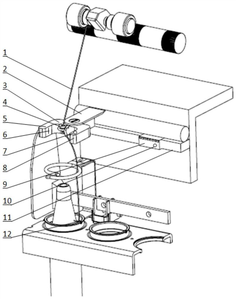 Spinning sliver digital signal real-time monitoring device and system