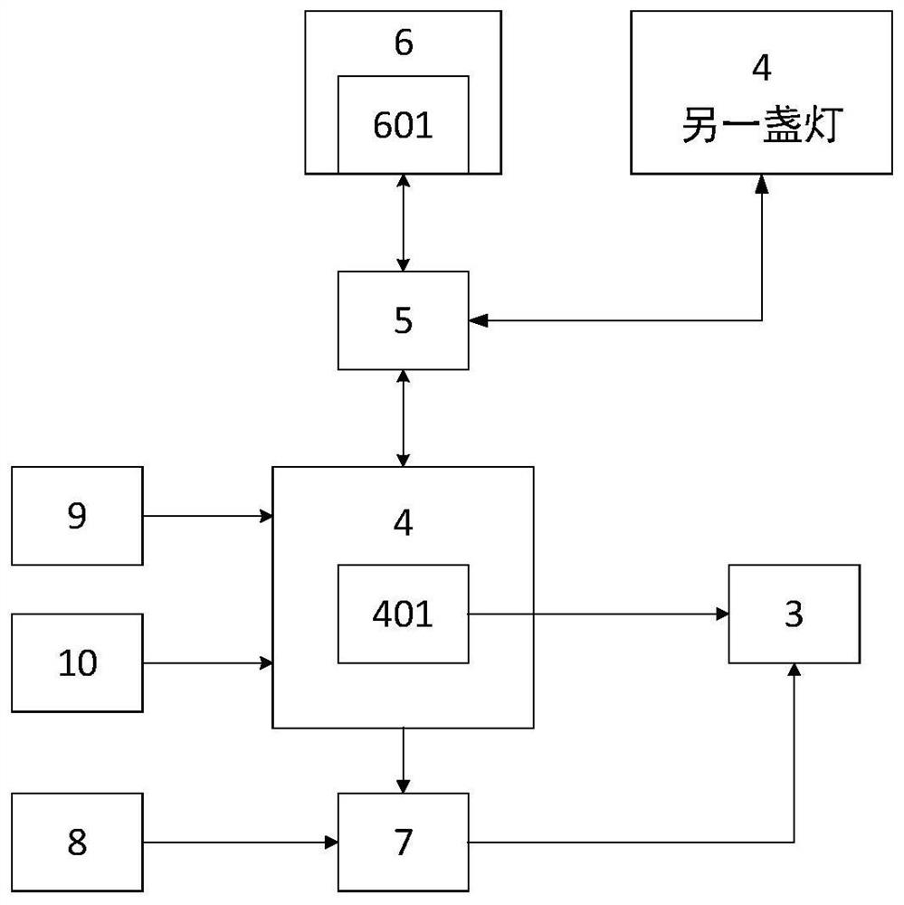 Intelligent remote interaction moon lamp and using method thereof