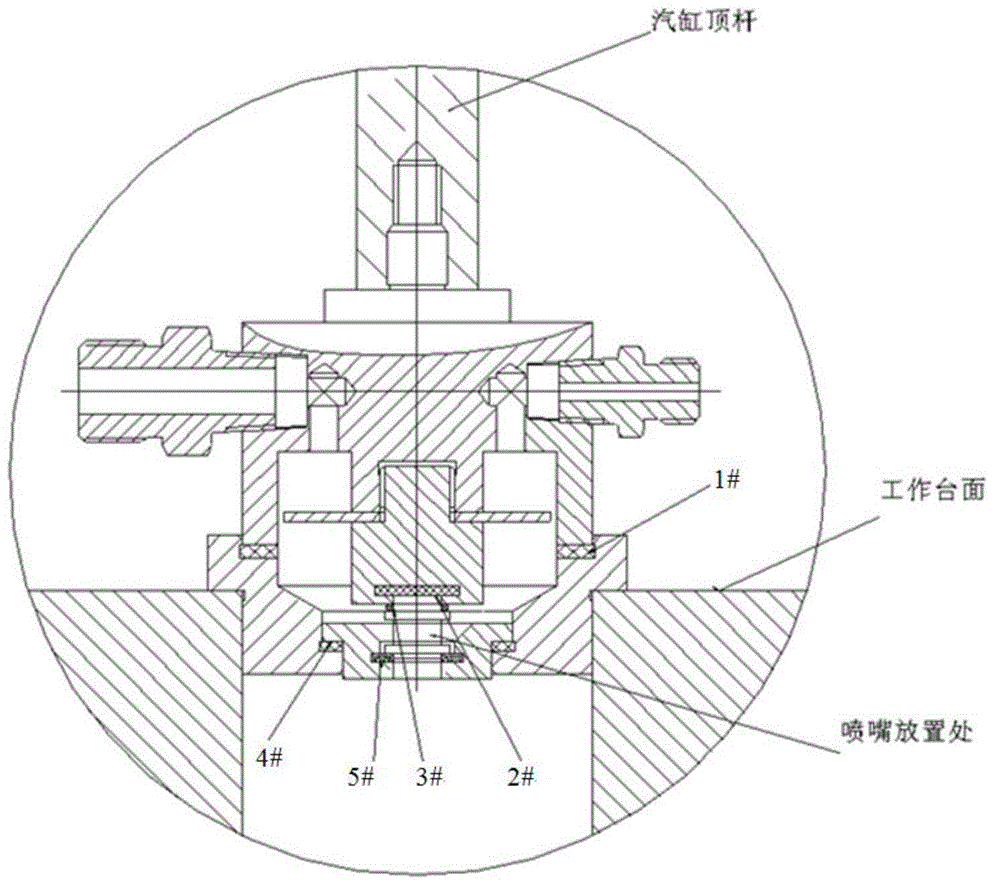 System for accurately measuring flow of engine nozzle