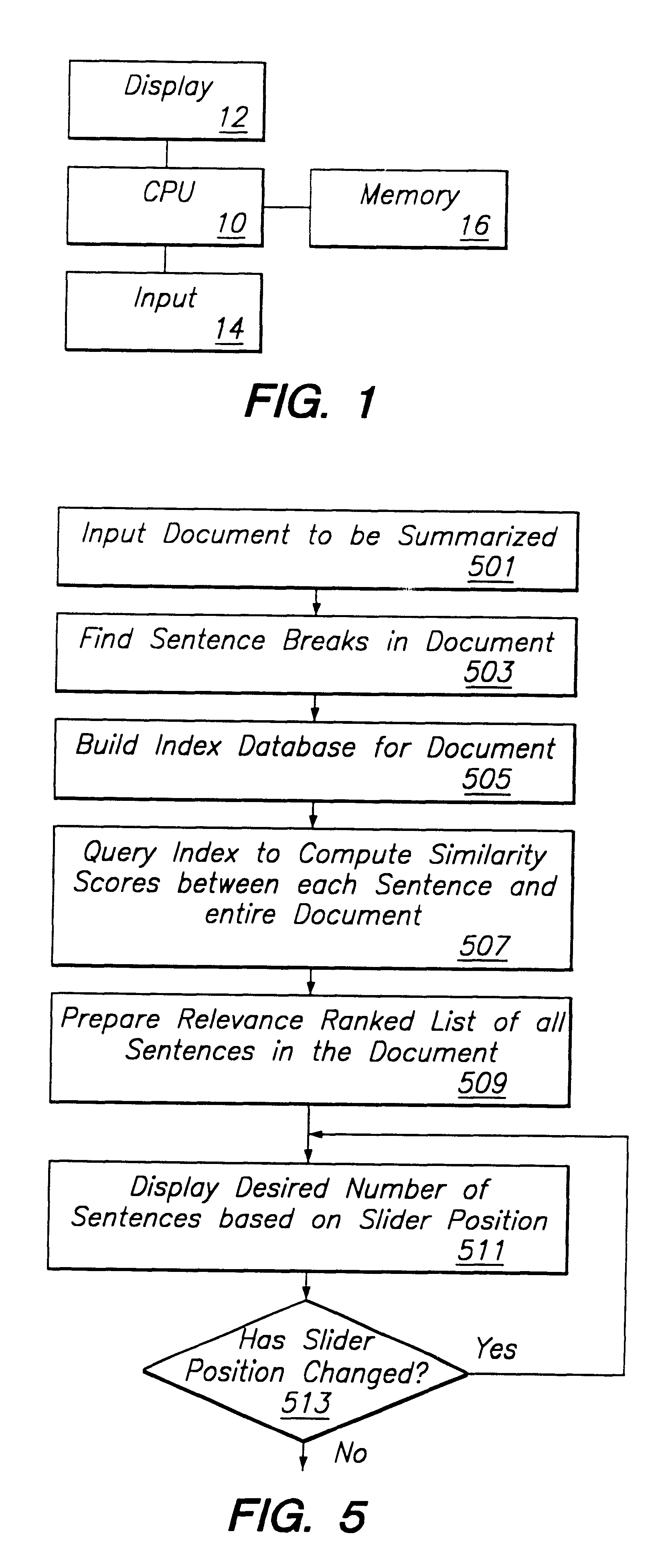 Auto-summary of document content