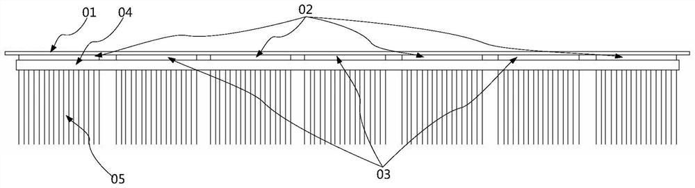 Photovoltaic power station, power equipment and heat dissipation structure thereof