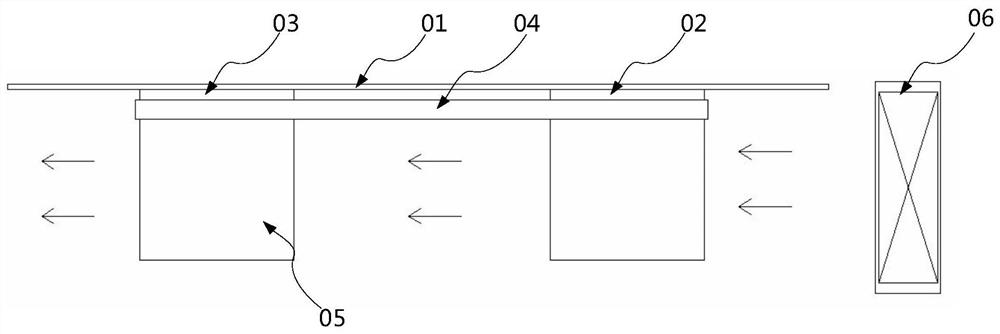 Photovoltaic power station, power equipment and heat dissipation structure thereof