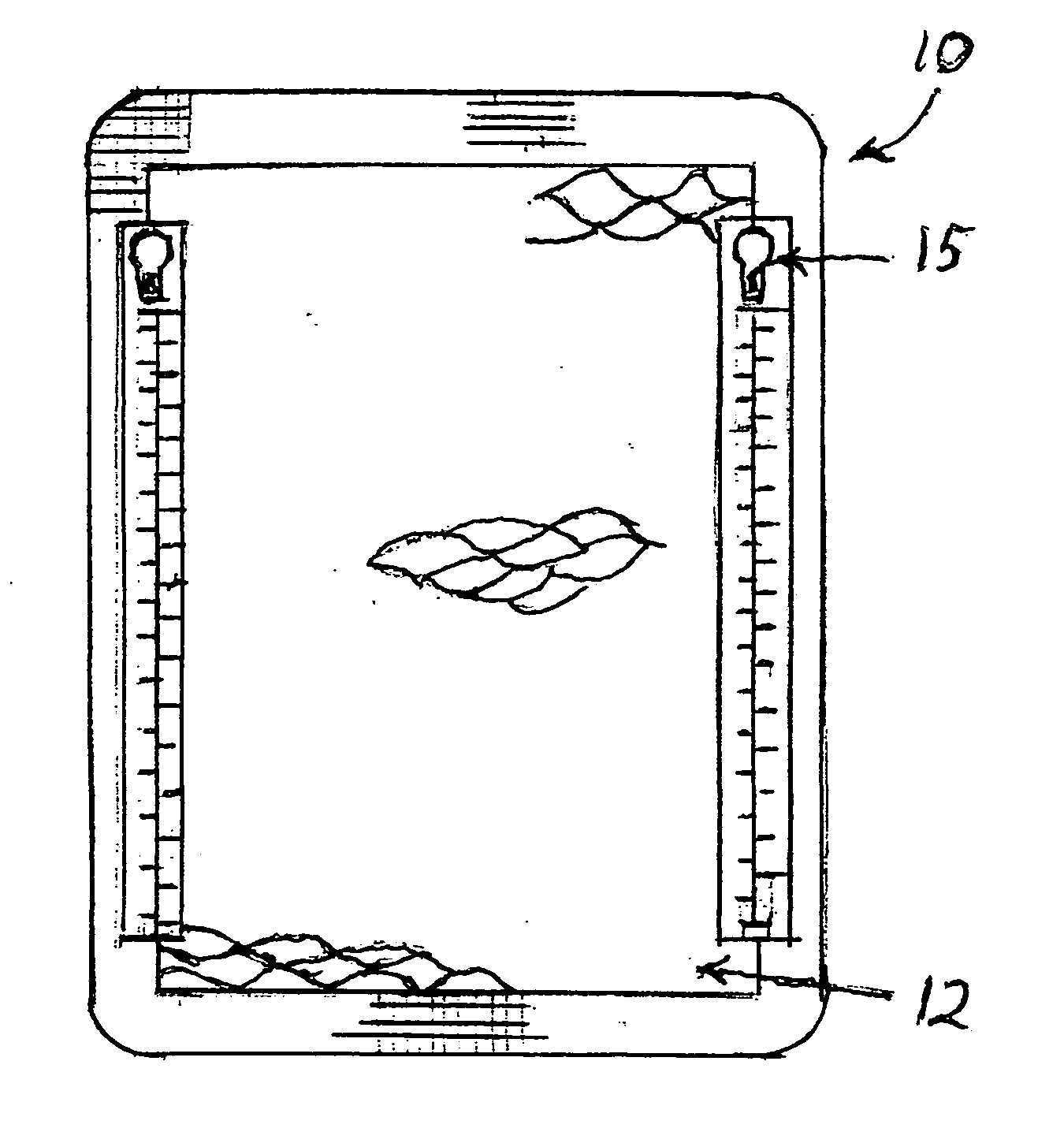 Ventilated mattress cover