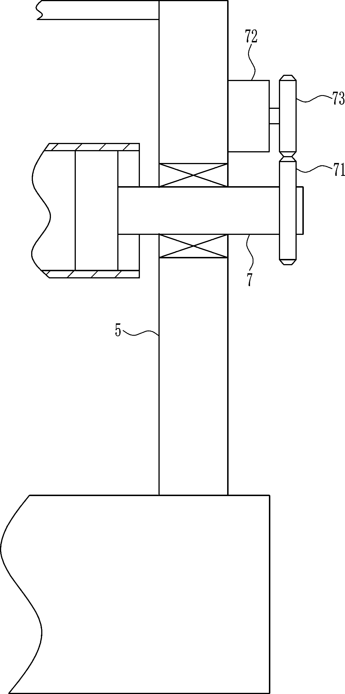 A rapid polishing equipment for industrial steel pipe surface