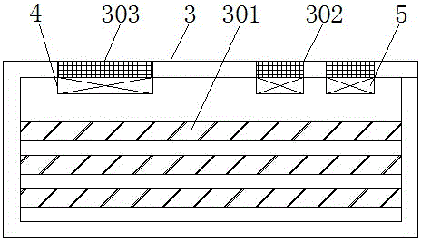 Low-voltage electrical cabinet having circular heat-dissipation function