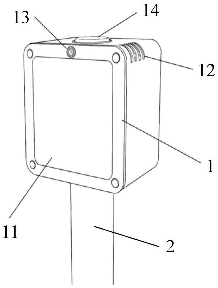 Dynamically adjustable sighting mark device for eyeball movement examination