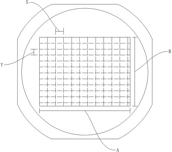 Cutting method of blue glass, blue glass and application thereof