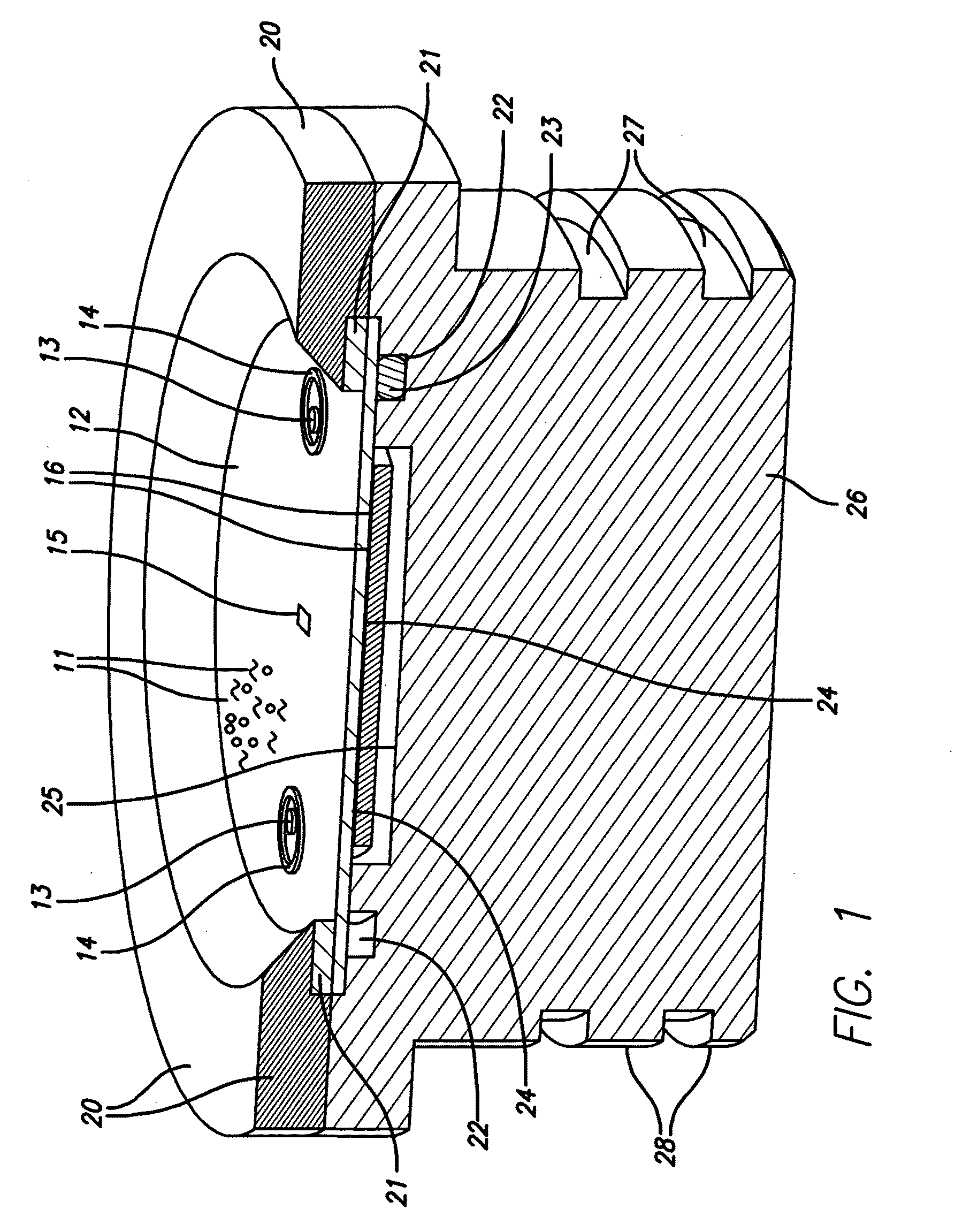 Self-cleaning submerged instrumentation