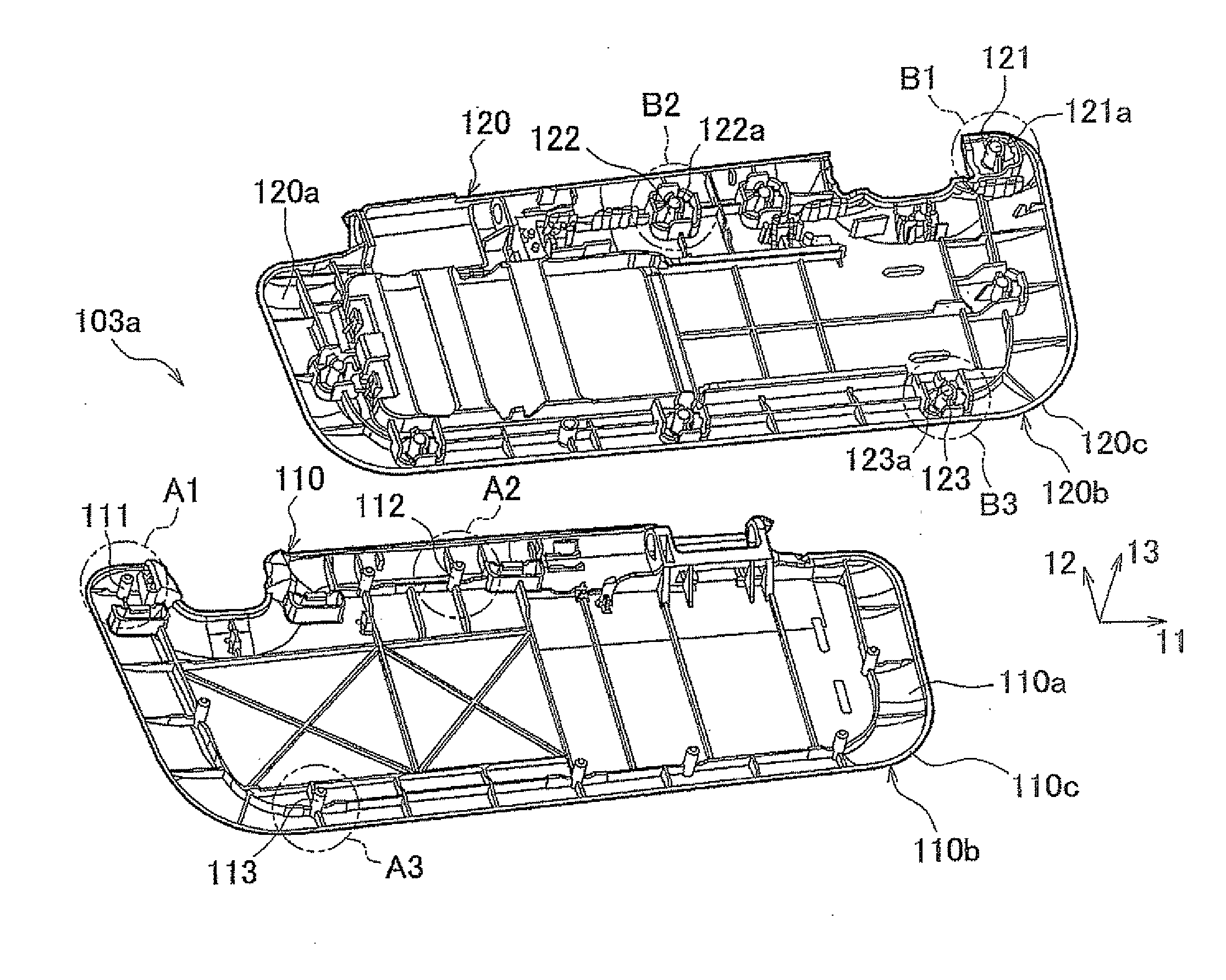 Sunvisor for vehicle