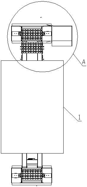 Automatic hanging type drying and cooling device