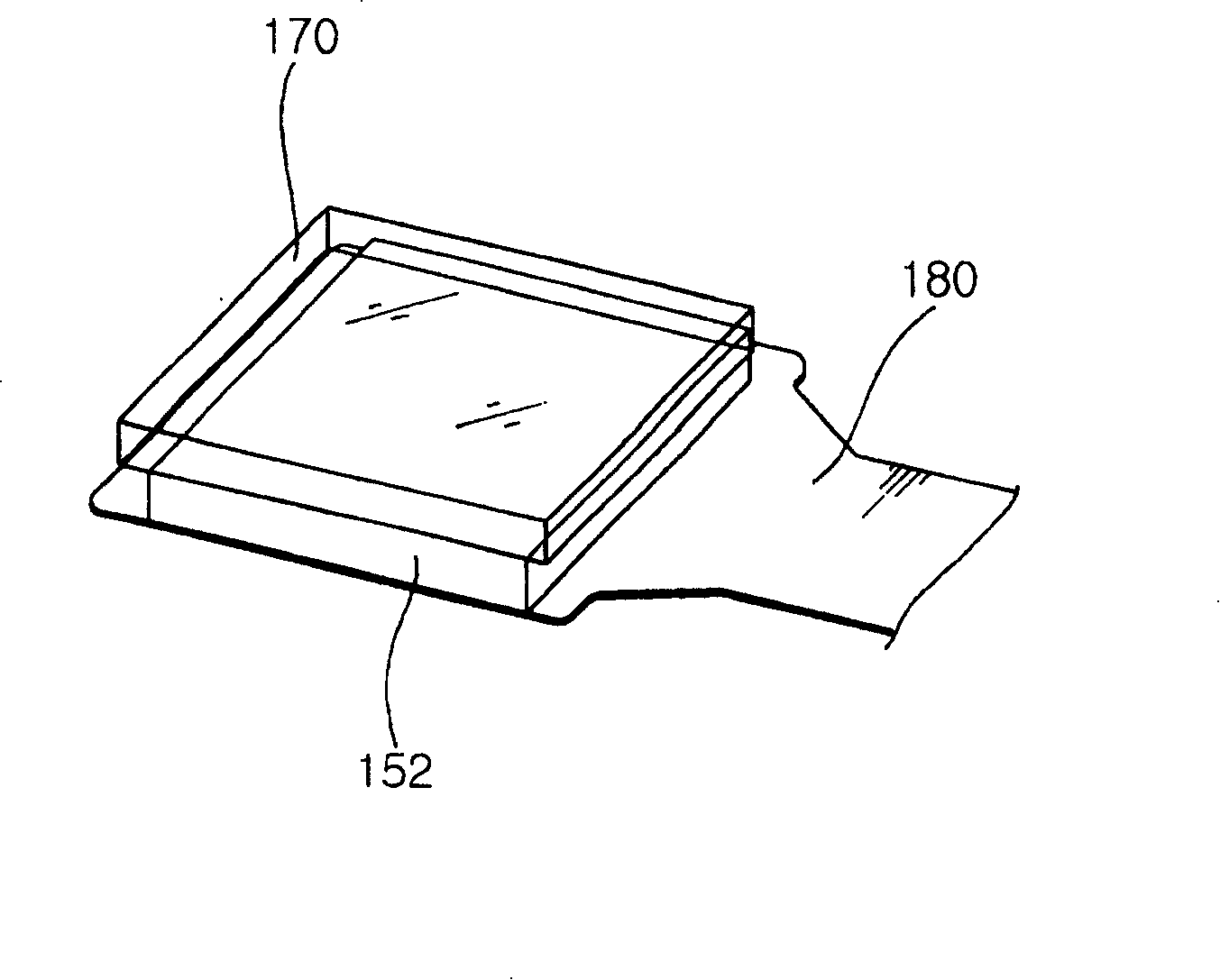 Lens unit used for camera module having optical filter therein